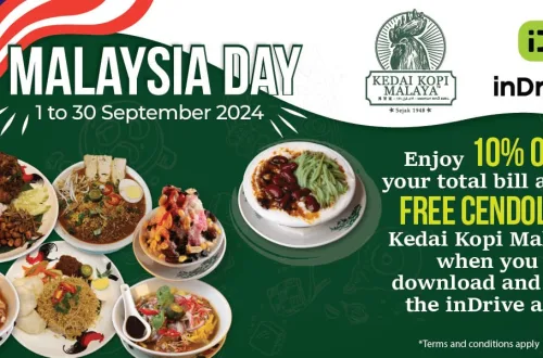 Celebrate Malaysia Day with inDrive and Kedai Kopi Malaya — Enjoy Local Favourites with Exclusive Rewards