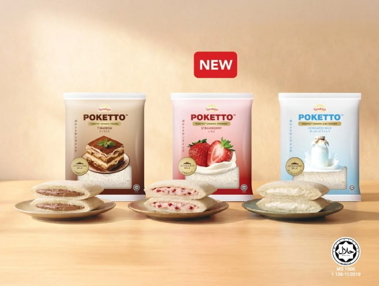 Sunshine Bakeries launches Japanese-inspired Poketto Sandwich for modern consumers