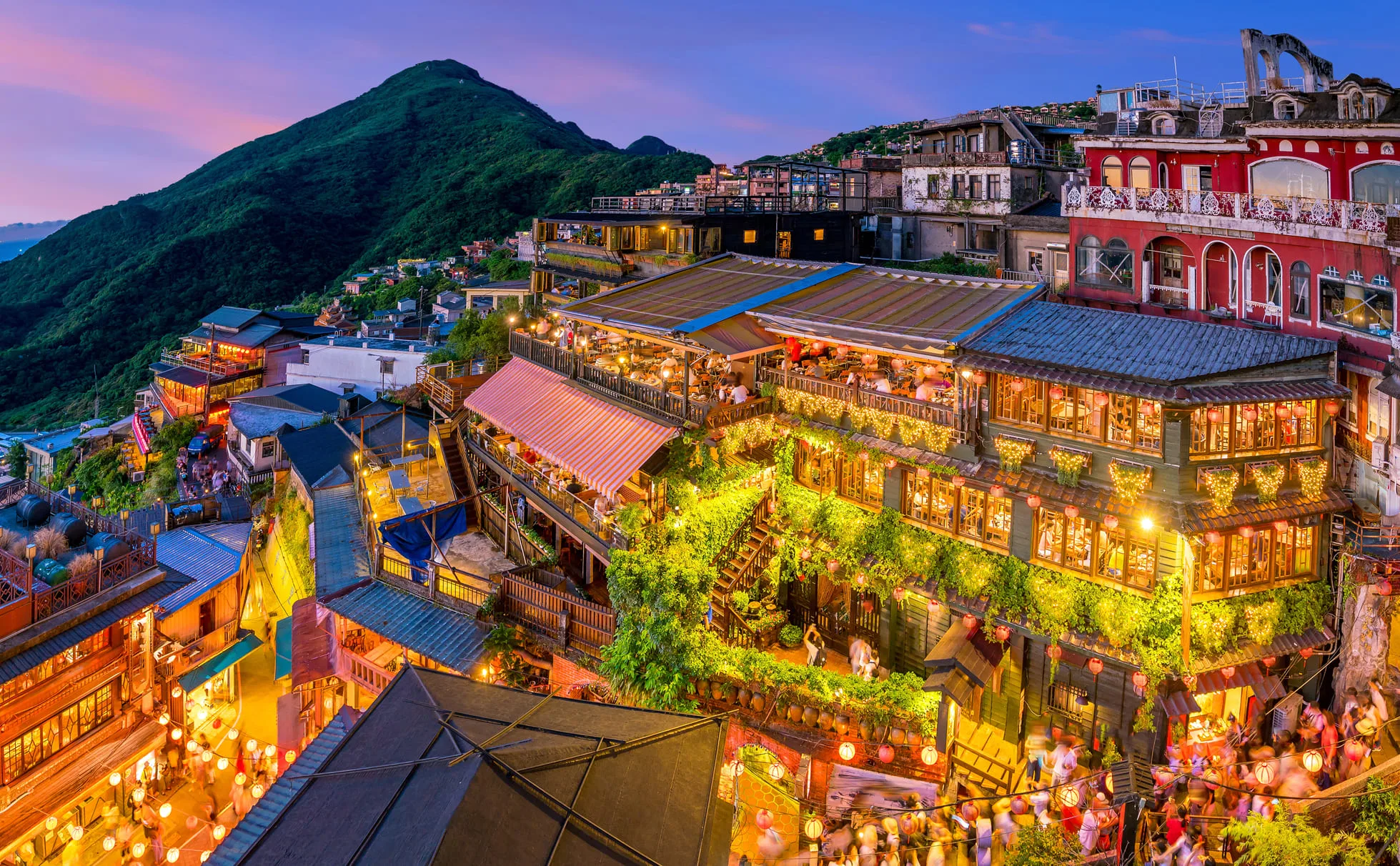 top-view-jiufen-old-street-taipei-taiwan